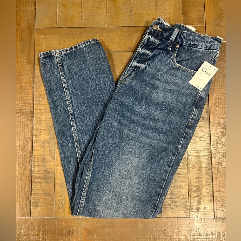 Good American 90’s Icon Straight Leg Jeans